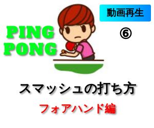 フォアハンド　スマッシュの打ち方